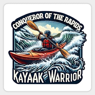 Kayaking funny Magnet